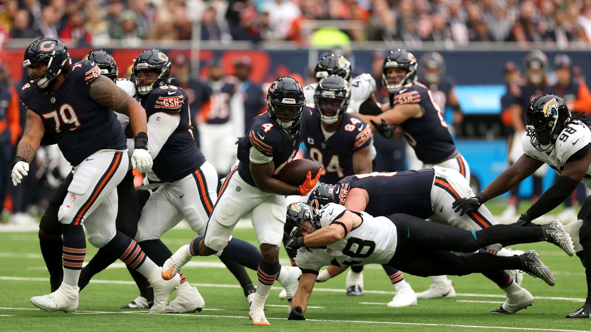 chicago bears vs jacksonville jaguars at tottenham hotspur stadium